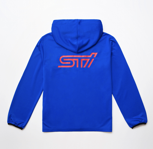Subaru JDM STI Dry Zip Hoodie Blue - STSG23100281 - Subimods.com