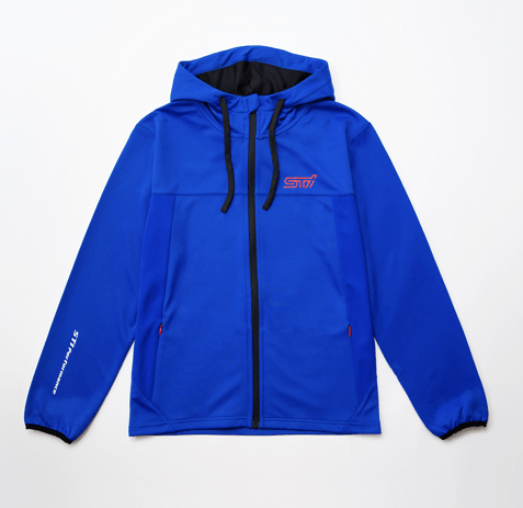 Subaru JDM STI Dry Zip Hoodie Blue - STSG23100281 - Subimods.com