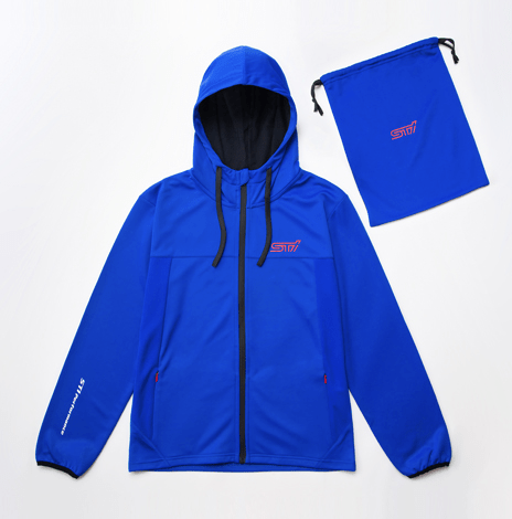 Subaru JDM STI Dry Zip Hoodie Blue - STSG23100281 - Subimods.com