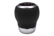 Subaru JDM STI Leather Shift Knob w/ White Shift Pattern 2013 - 2021 BRZ - ST35022ST340 - Subimods.com