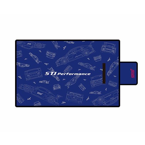 Subaru JDM STI Picnic Seat Blue Outdoor Blanket — Subimods.com