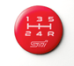 Subaru JDM STI Shift Pattern Emblem - 5MT - STSG25100350 - Subimods.com
