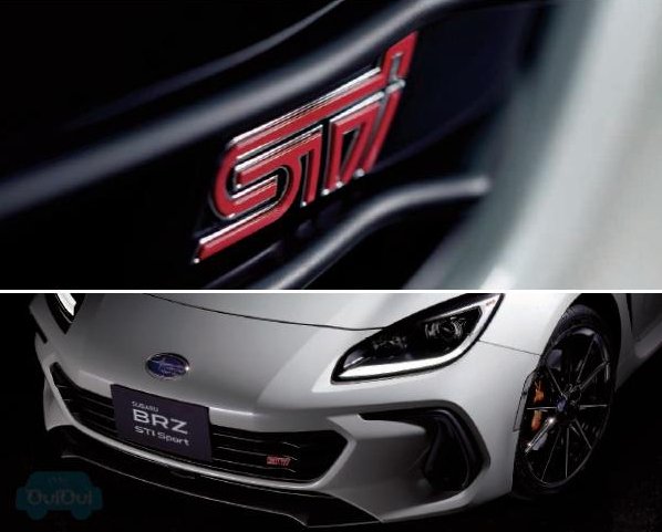 Subaru JDM STI Sport Front Grill Emblem 2022-2023 BRZ - 93013CC-KIT - Subimods.com