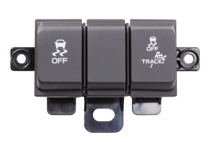 Subaru OEM 10th Anniversary Traction Control Buttons Black 2022 - 2024 BRZ w/ 6MT - 83211CC020 - Subimods.com