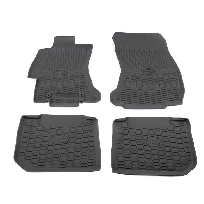 Subaru OEM All Weather Floor Liner Set 2015 - 2021 WRX / 2015 - 2021 STI - J501SVA210 - Subimods.com
