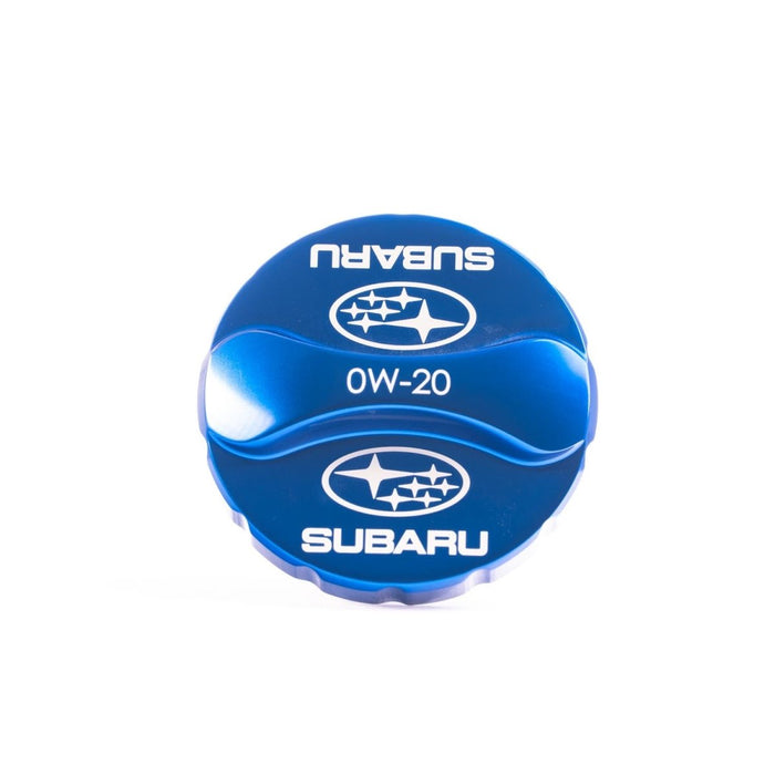 Subaru OEM Billet Blue Oil Cap 2022 - 2024 WRX / 2022 - 2025 BRZ /2021 - 2025 Legacy / 2021 - 2023 Impreza / 2021 - 2025 Forester / 2021 - 2023 Crosstrek / 2021 - 2026 Ascent - SOA3881280 - Subimods.com