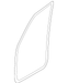 Subaru OEM Body Weather Strip Door Opening Seal Front 2008 - 2014 WRX / 2008 - 2014 STI - 63571FG001 - Subimods.com