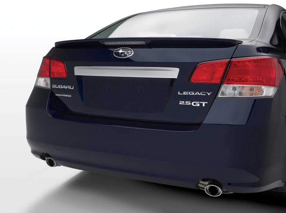 Subaru OEM Chrome Trunk Trim w/Out Back up Camera 2011 - 2014 Legacy Sedan - J1210AJ015 - Subimods.com
