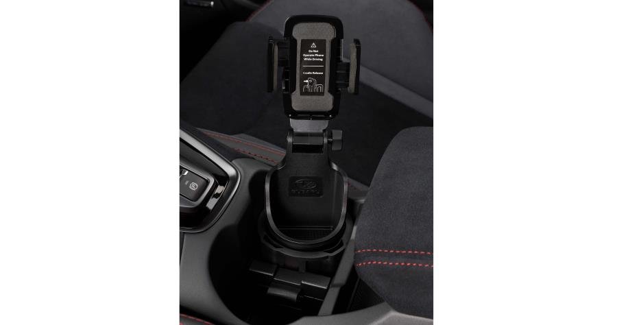 Subaru OEM Cup Holder Mounted Phone Holder Many Subaru Models - SOA800P000 - Subimods.com