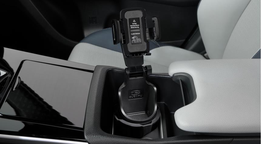 Subaru OEM Cup Holder Mounted Phone Holder Many Subaru Models - SOA800P000 - Subimods.com