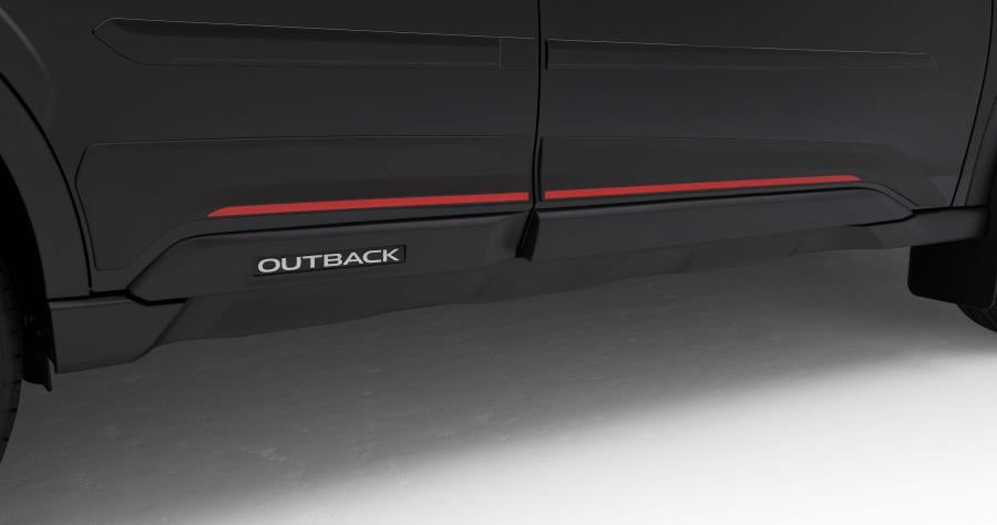 Subaru OEM Door Cladding Sport Orange Accent 2024 - 2025 Outback - J101SAN930 - Subimods.com