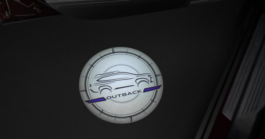 Subaru OEM Door Projector Light w/ Outback Logo 2023 - 2025 Outback - H4610AN100 - Subimods.com