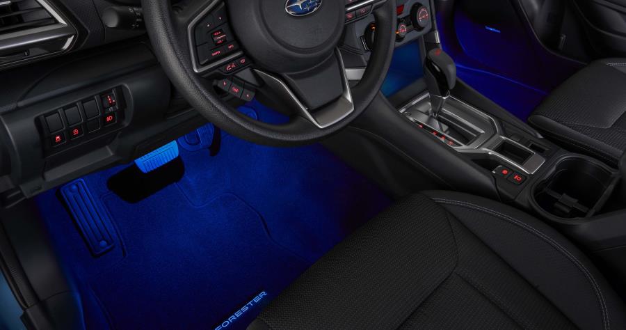 Subaru OEM Footwell Illumination Kit Blue 2019 - 2025 Ascent / 2018 - 2023 Crosstrek / 2019 - 2025 Forester / 2017 - 2023 Impreza - H461SXC105 - Subimods.com