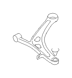 Subaru OEM Front Suspension Lower Arm Ball Joint Cone Boss 2004 - 2021 WRX / 2004 - 2021 STI / 2004 - 2010 Impreza / 2006 - 2009 Legacy / 2008 - 2010 Outback - 20216FA000 - Subimods.com