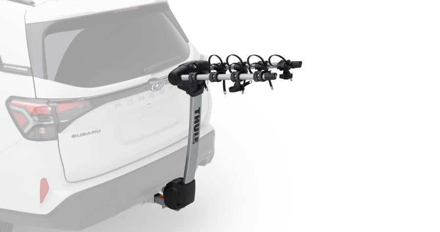 Subaru OEM Hitch Mounted Bike Carrier by Thule 4 Bikes 2019 - 2025 Ascent / 2024 - 2025 Crosstrek / 2022 - 2025 Forester / 2020 - 2025 Outback - SOA567B051 - Subimods.com