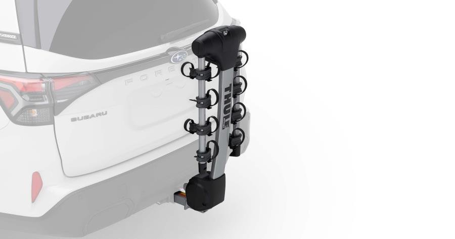 Subaru OEM Hitch Mounted Bike Carrier by Thule 4 Bikes 2019 - 2025 Ascent / 2024 - 2025 Crosstrek / 2022 - 2025 Forester / 2020 - 2025 Outback - SOA567B051 - Subimods.com