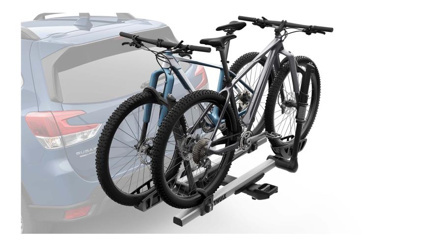 Subaru OEM Hitch Platform Bike Carrier by Thule 2 Bikes 2021 - 2025 Ascent / 2021 - 2025 Crosstrek / 2021 - 2025 Forester / 2021 - 2025 Outback - SOA567B060 - Subimods.com