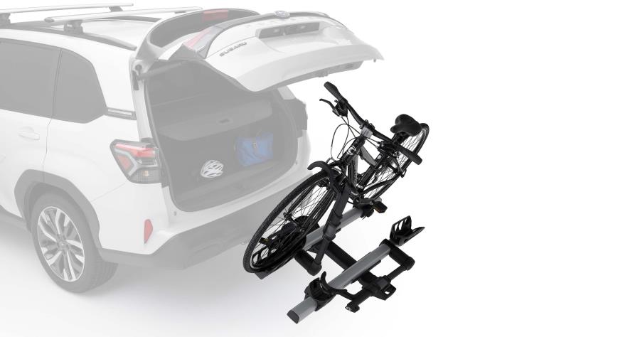 Subaru OEM Hitch Platform Bike Carrier by Thule 2 Bikes 2021 - 2025 Ascent / 2021 - 2025 Crosstrek / 2021 - 2025 Forester / 2021 - 2025 Outback - SOA567B060 - Subimods.com