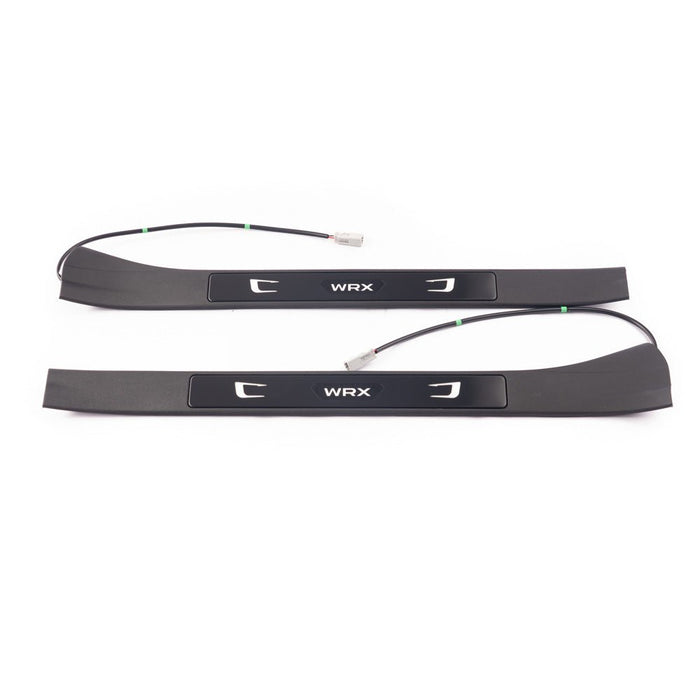 Subaru OEM Illuminated WRX Logo Door Sill Plates 2022 - 2024 WRX - H461SVC200 - Subimods.com
