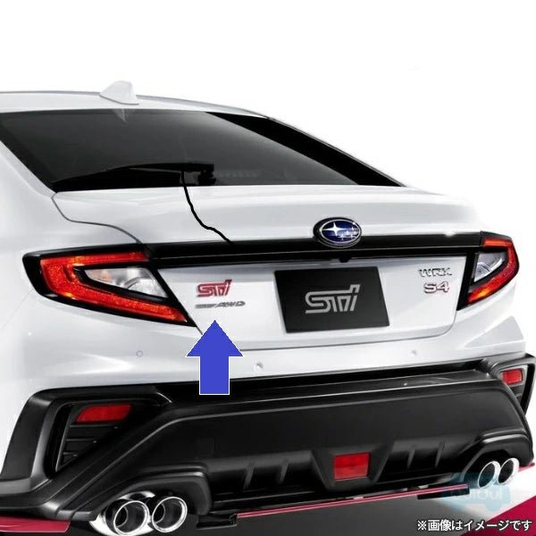 Subaru OEM JDM Driver Side Trunk Emblem Kit 2022 - 2024 WRX - 93079VC070 - Subimods.com