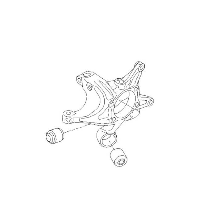 Subaru OEM Knuckle Rear Left 2015 - 2021 WRX / 2015 - 2021 STI - 28411VA030 - Subimods.com
