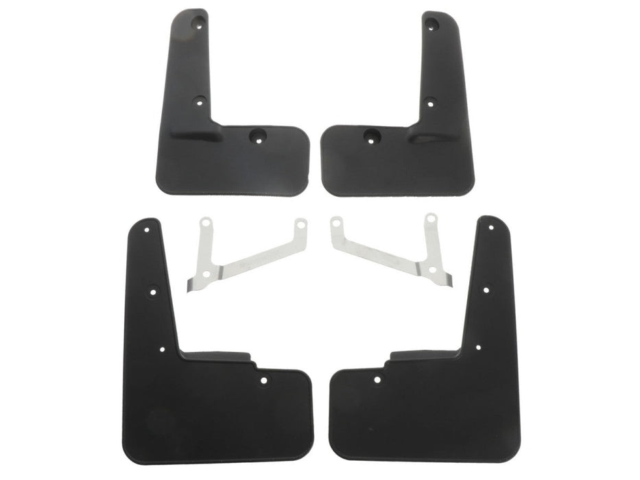 Subaru OEM Mudflap Set Black w/ Cherry Red STI Logo 2022 - 2024 WRX - J101SVC200 - Subimods.com