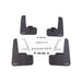 Subaru OEM Mudflap Set Black w/ WRX Logo 2022 - 2024 WRX - J101SVC100 - Subimods.com