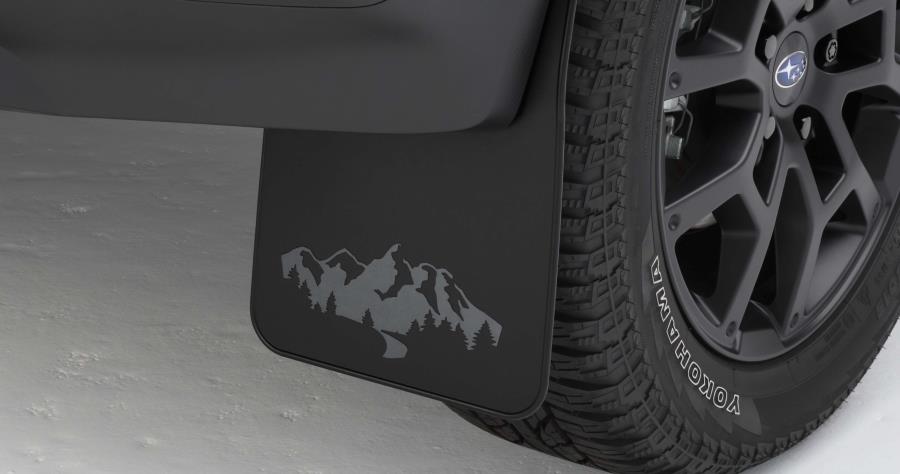Subaru OEM Mudflaps Wilderness Edition 2024 - 2025 Crosstrek Wilderness - J101SFN600 - Subimods.com