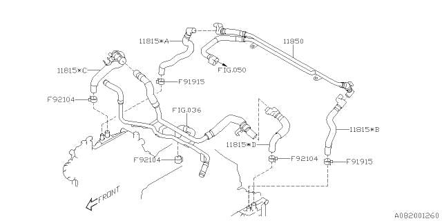 Subaru OEM PCV Assembly 2017 - 2021 STI - 11815AC810 - Subimods.com