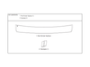 Subaru OEM Rear Bumper Protective Film 2024 - 2025 Impreza - E771SFN200 - Subimods.com