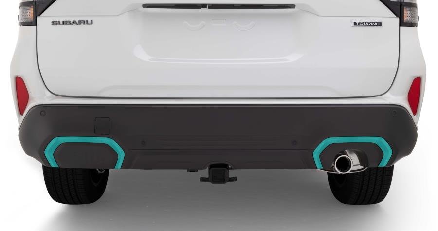 Subaru OEM Rear Bumper Trim Blue 2024 - 2026 Forester - E5510SL200 - Subimods.com