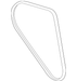 Subaru OEM Serpentine Belt 2019-2023 Crosstrek - 23979AA040 - Subimods.com