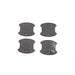 Subaru OEM STI Carbon Fiber Door Handle Protectors 2015 - 2021 - J1210VA500 - Subimods.com