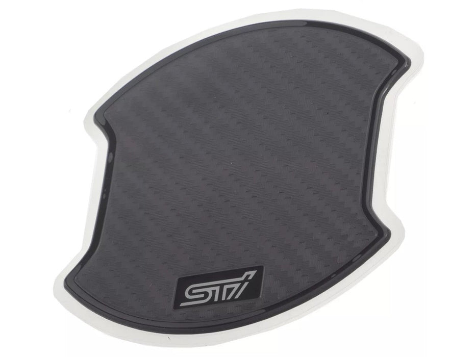 Subaru OEM STI Carbon Fiber Look Door Handle Cup Protector 2022 - 2024 WRX / 2020 - 2022 Forester - J1210SJ500 - Subimods.com