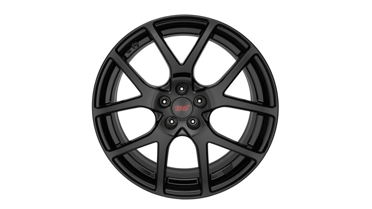 Subaru OEM STI Option 18 Inch Alloy Wheel Black 2018 - 2023 Crosstrek - B3110FL051 - Subimods.com
