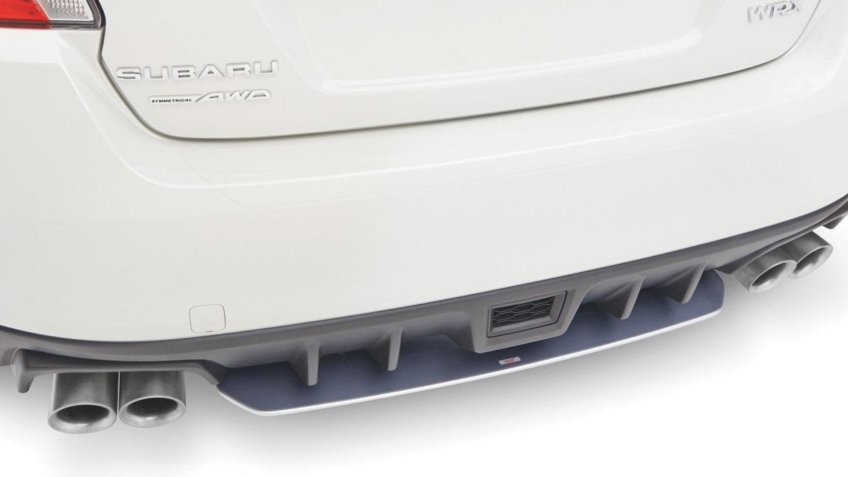 Subaru OEM STI Under Spoiler Rear Silver 2015 - 2021 WRX / 2015 - 2021 STI - E5610VA120 - Subimods.com