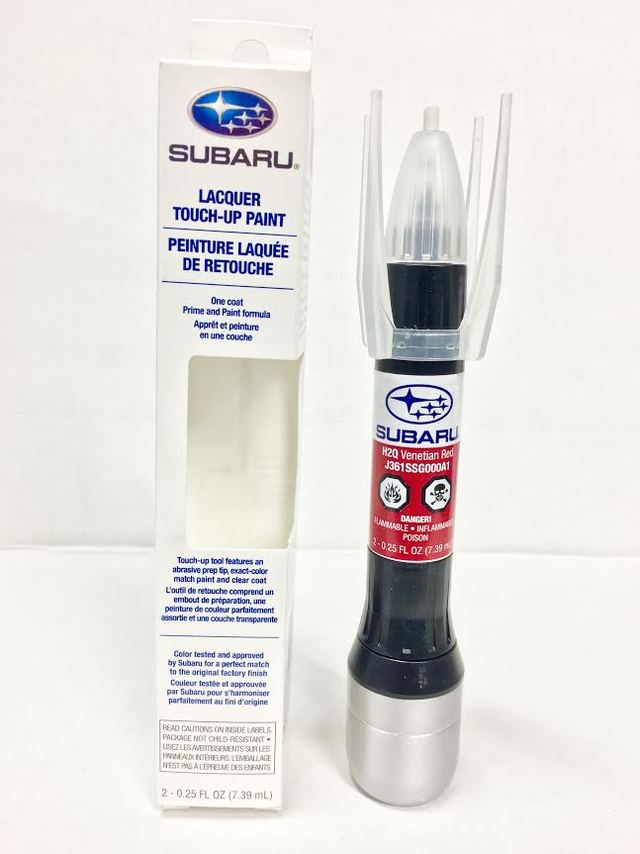 OEM Subaru Touch Up Paint Venetian Red Pearl H2Q — Subimods.com