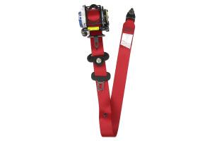 Subaru OEM Type RA Seat Belt Front Left Red 2018 - 2021 STI / 2018 - 2021 WRX - 64620VA031VH - Subimods.com