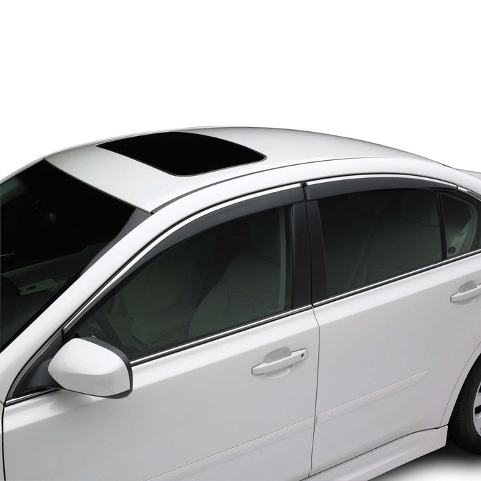 Subaru OEM Window Deflectors (Rain Guards) 2011 - 2014 Legacy - E3610AJ100 - Subimods.com