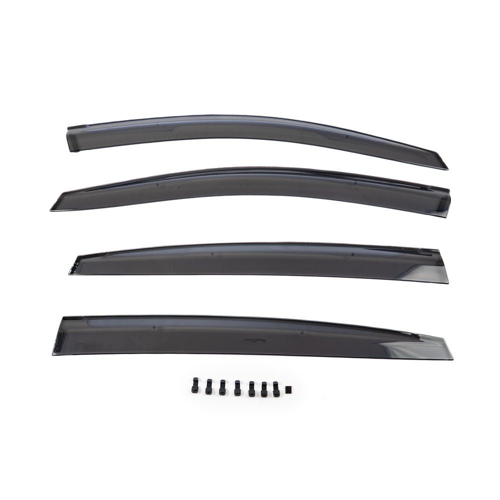 ZDKK 4PCS Window Visors Deflectors Vent Guards Sun Wind Rain Shield ZDKK 4PCS Window Visors Deflectors Vent Guards Sun Wind Rain Shield