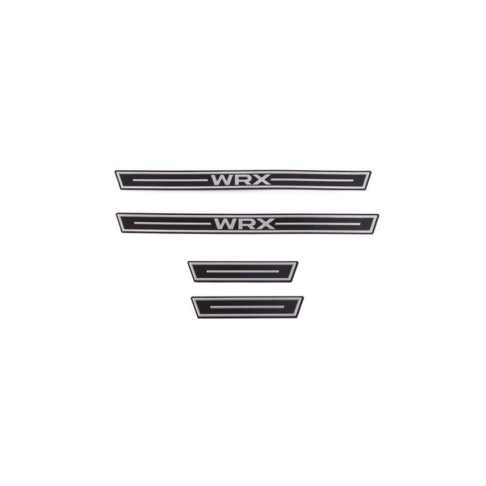 Subaru OEM WRX Logo Door Sill Plates 2015 - 2024 WRX - E101SVA001 - Subimods.com
