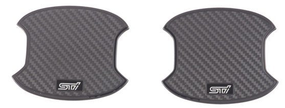 Subaru STI Carbon Fiber Door Handle Cup Protectors 2022 - 2024 BRZ - J1210CA500 - Subimods.com