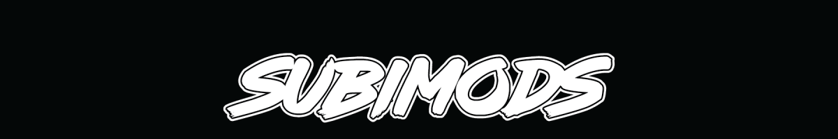 Subimods Official 2025 Series Black Universal Window Banner - SM-2274 - Subimods.com