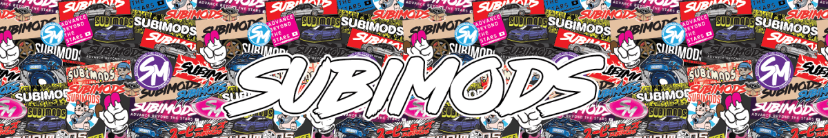 Subimods Official 2025 Series "Mixed Up" Universal Window Banner - SM-2270 - Subimods.com
