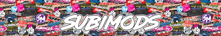 Subimods Official 2025 Series "Mixed Up" Universal Window Banner - SM-2270 - Subimods.com