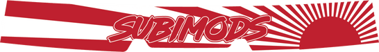 Subimods Official 2025 Series "Rising Sun" Window Banner 2022-2026 WRX w/ Eyesight - SM-2319 - Subimods.com