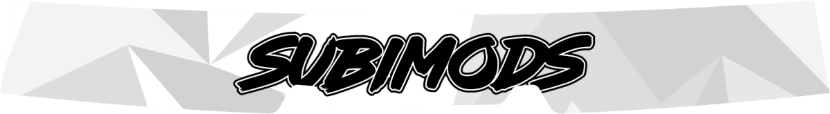 Subimods Official 2025 Series "Snow Camo" Window Banner 2022-2026 WRX w/ Eyesight - SM-2323 - Subimods.com
