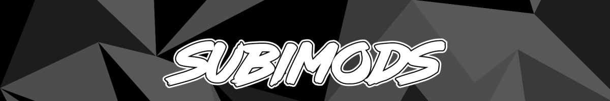 Subimods Official 2025 Series "Stealth Camo" Universal Window Banner - SM-2188 - Subimods.com