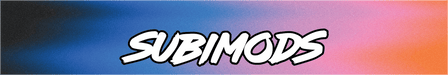 Subimods Official 2026 Series "Afterglow" Universal Window Banner - SM-2301 - Subimods.com
