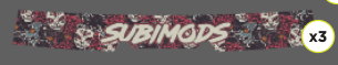 Subimods Official 2026 Series "Heritage" Window Banner 2022-2026 WRX w/ Eyesight - SM-2315 - Subimods.com